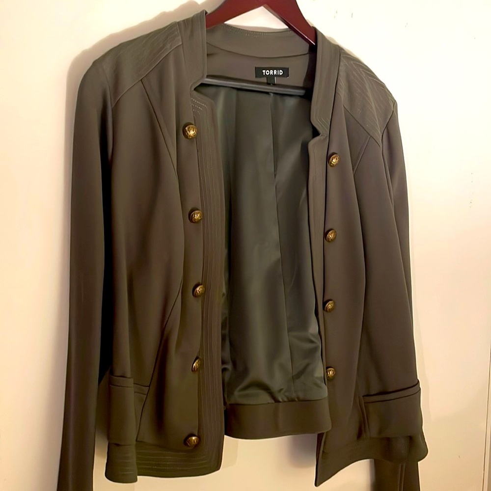 Torrid Cropped Blazer